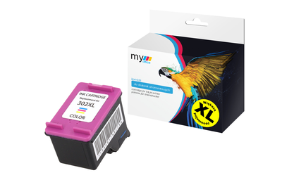 Zamiennik tuszu HP 302 XL C (F6U67AE) marki My Office