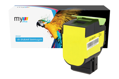 Zamiennik tonera Lexmark C317Y 71B20Y0 marki My Office