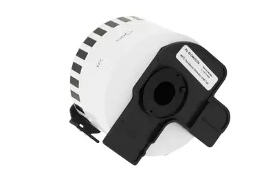 Zamiennik taśmy na rolce Brother DK-N55224 54mm 30,48m czarny/biała