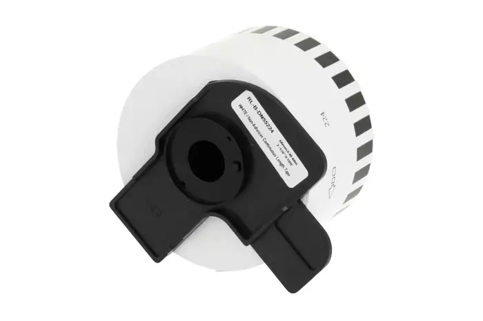 Zamiennik taśmy na rolce Brother DK-N55224 54mm 30,48m czarny/biała
