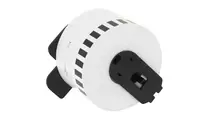 Zamiennik taśmy na rolce Brother DK-N55224 54mm 30,48m czarny/biała
