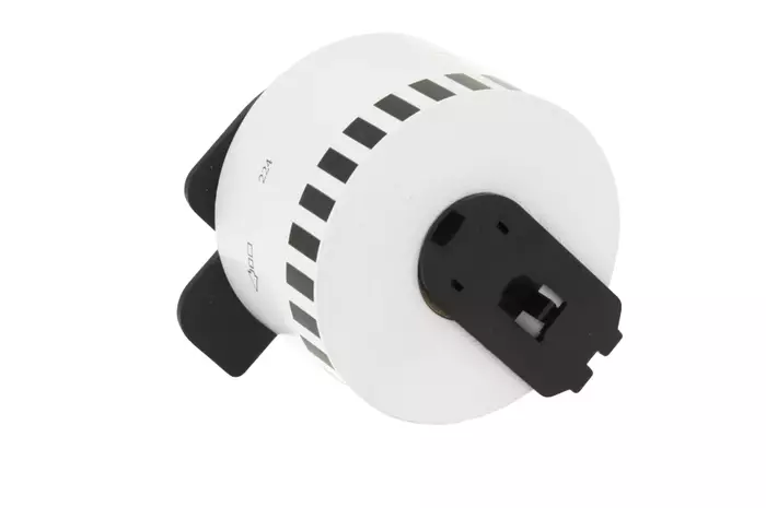 Zamiennik taśmy na rolce Brother DK-N55224 54mm 30,48m czarny/biała