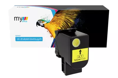 Toner C232HY0 Y do Lexmark certyfikowany zamiennik marki My Office z dożywotnią gwarancją